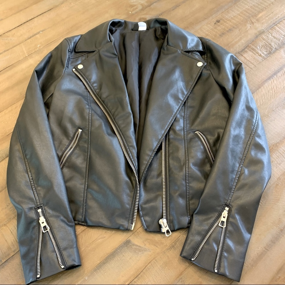 H&M Divided | Black Moto Jacket